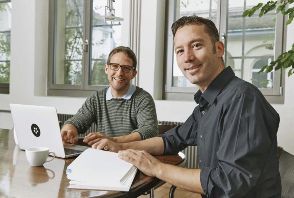 Andreas Renggli und Jörg Bruppacher im Interview über ihren Coworking Space in Solothurn