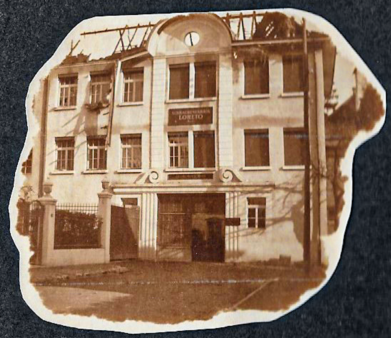 Schraubenfabrik Solothurn nach dem Brand 1918